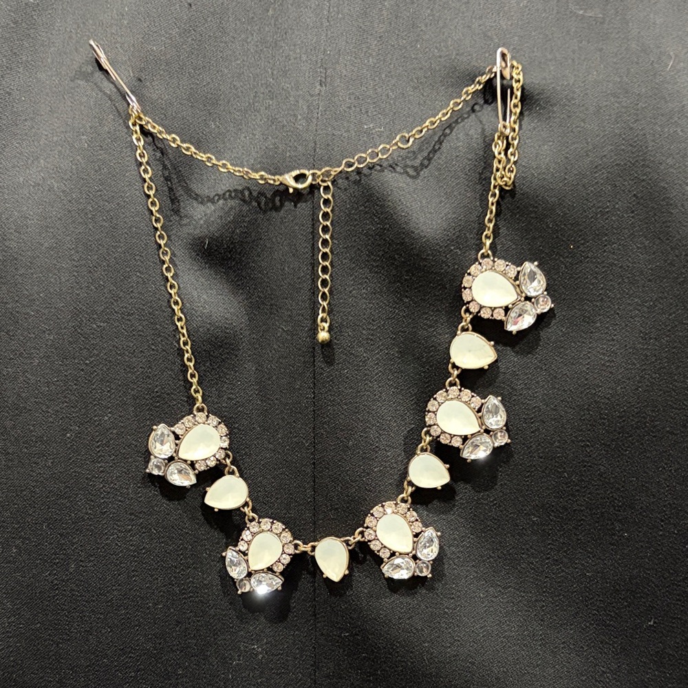 LOFT Gold and Cream Necklace